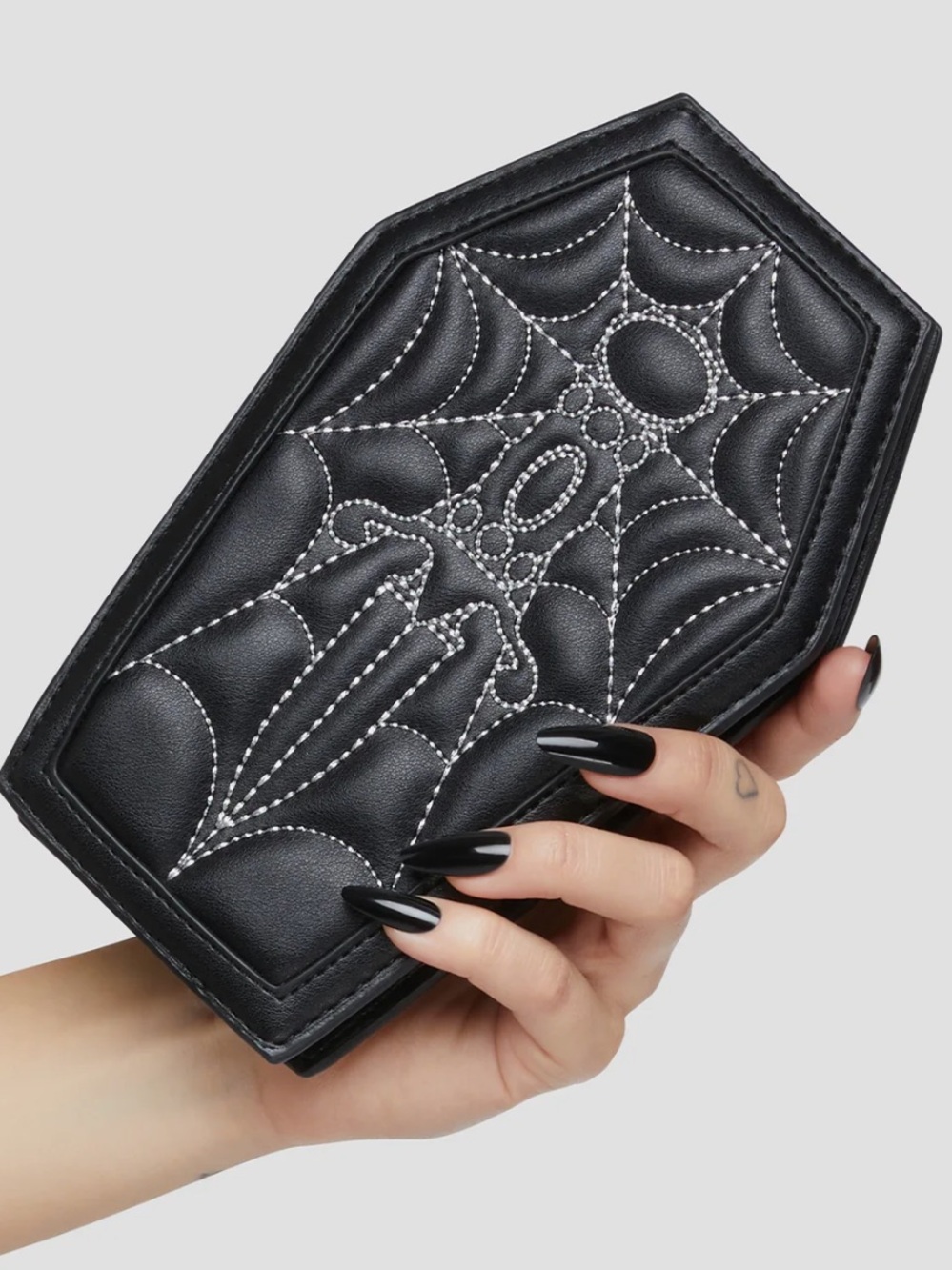 KILLSTAR x Elvira “Bad Dreams Darling” Coffin Wallet